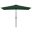 parasol 200x300 cm rektangulær grøn