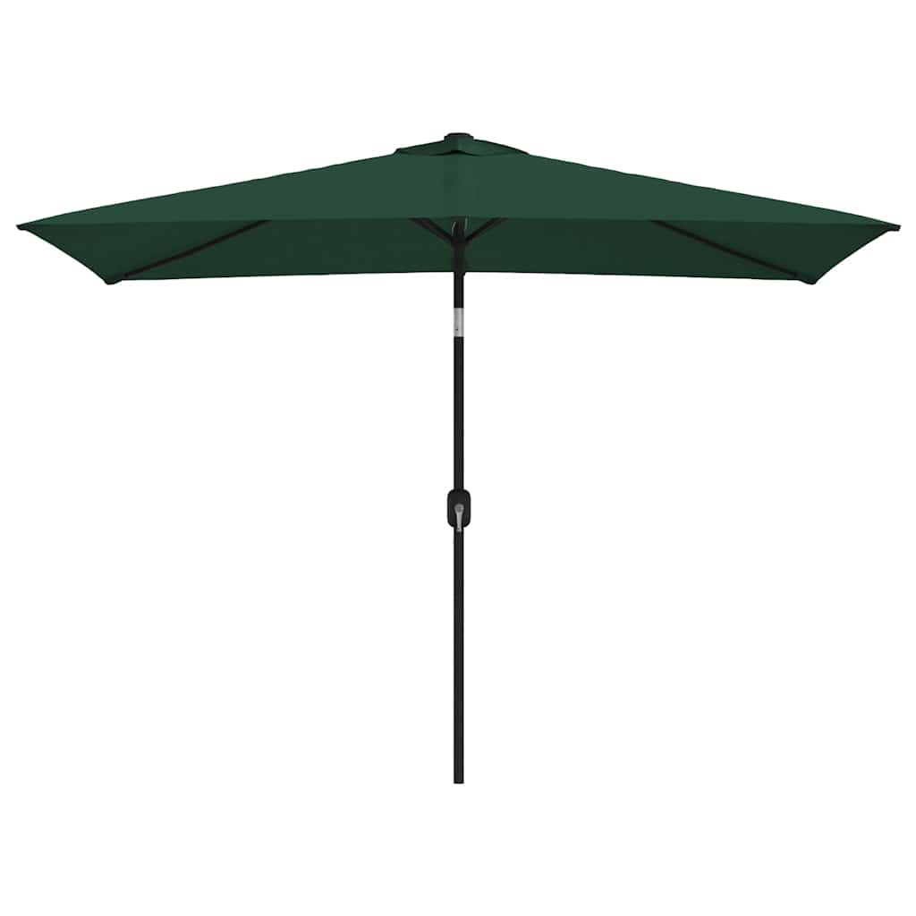 parasol 200x300 cm rektangulær grøn