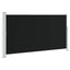 sidemarkise til terrasse 160x300 cm sort