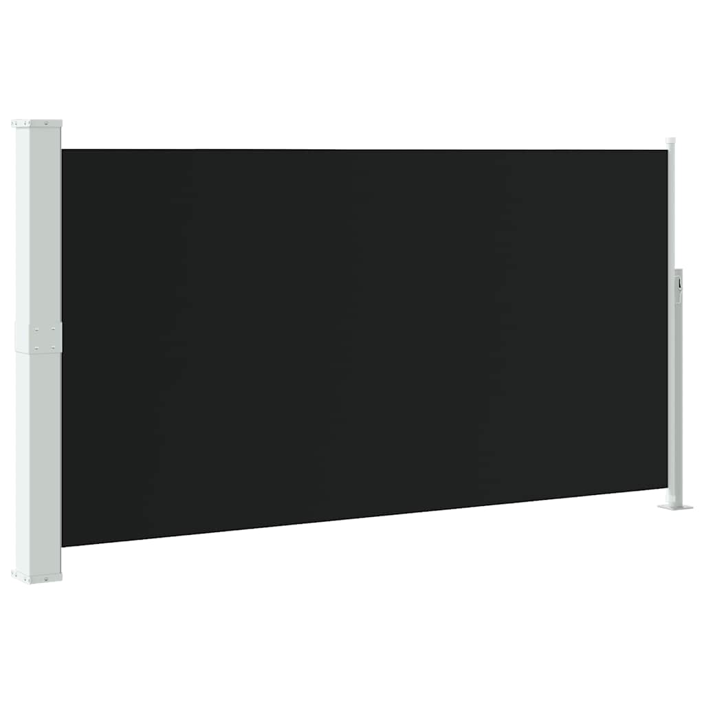 sidemarkise til terrasse 160x300 cm sort