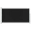 sidemarkise til terrasse 160x300 cm sort