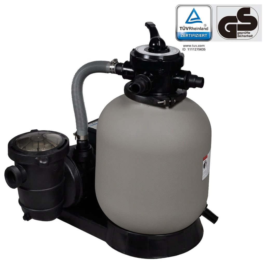 sandfilterpumpe 600 W 17000 l/t billede