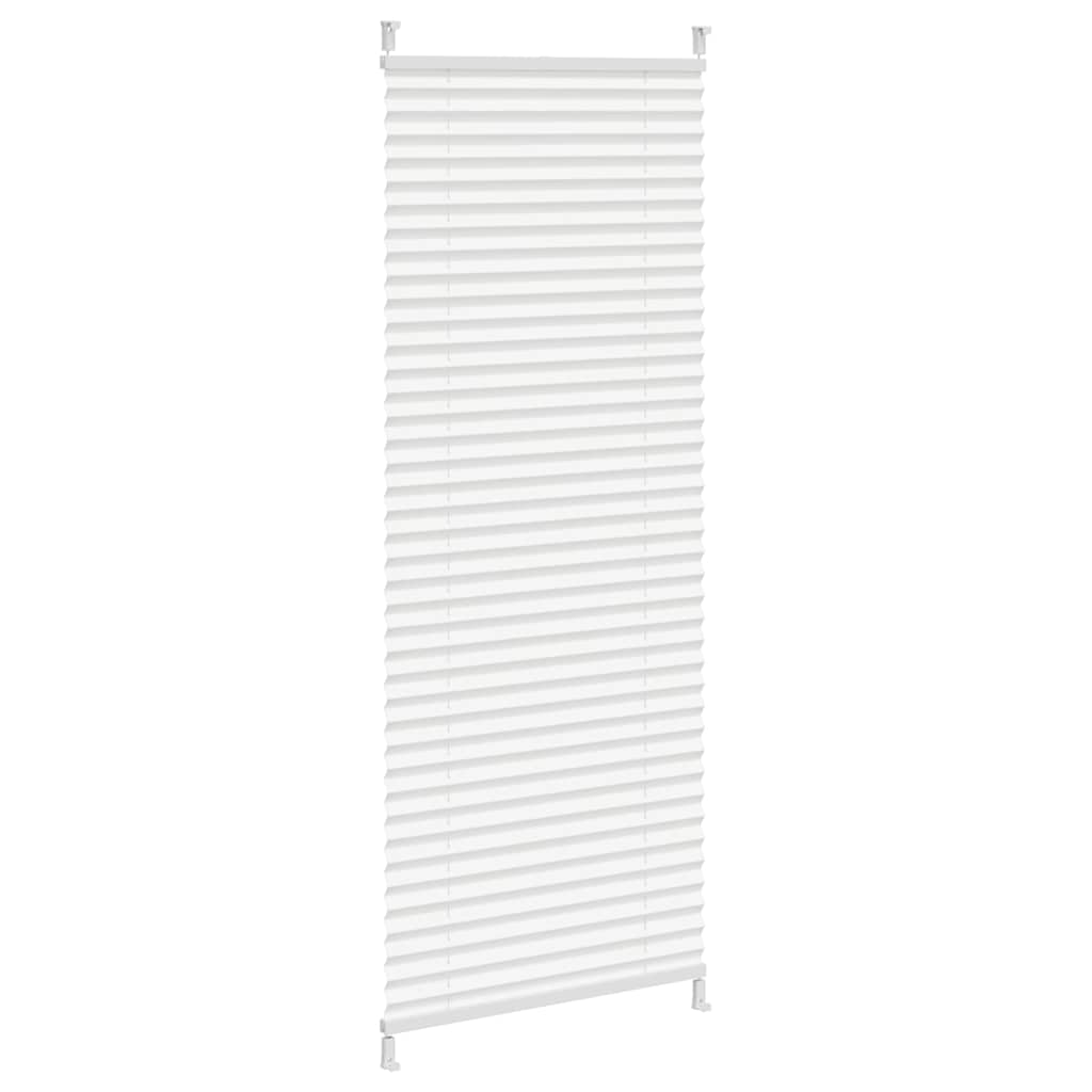 Plisserede blinde 40x150 cm hvid