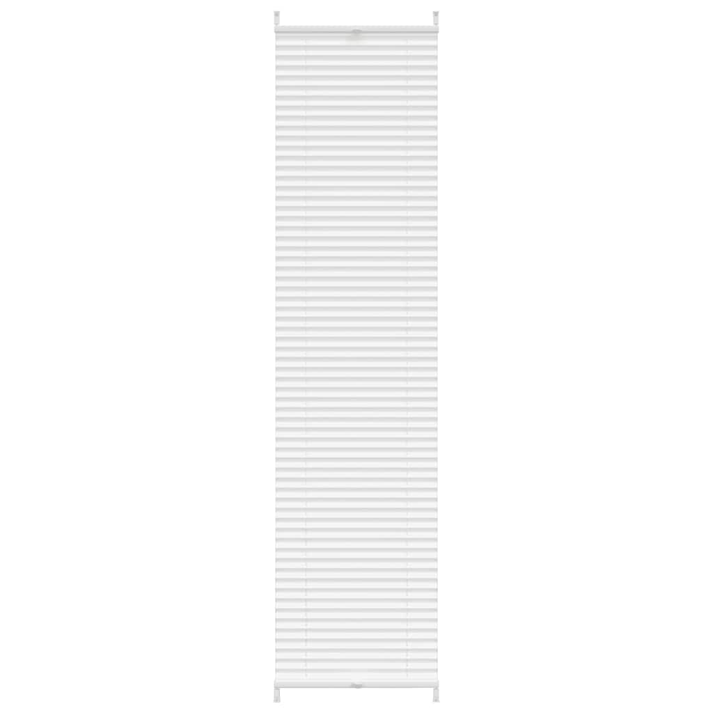 Plisserede blinde 40x200 cm hvid