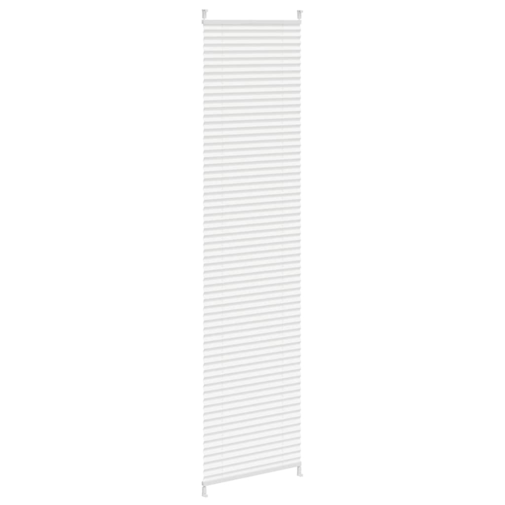Plisserede blinde 40x200 cm hvid