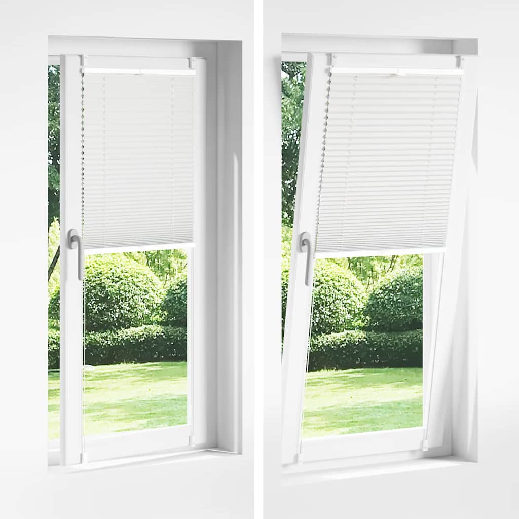 Plisserede blinde 50x125 cm hvid