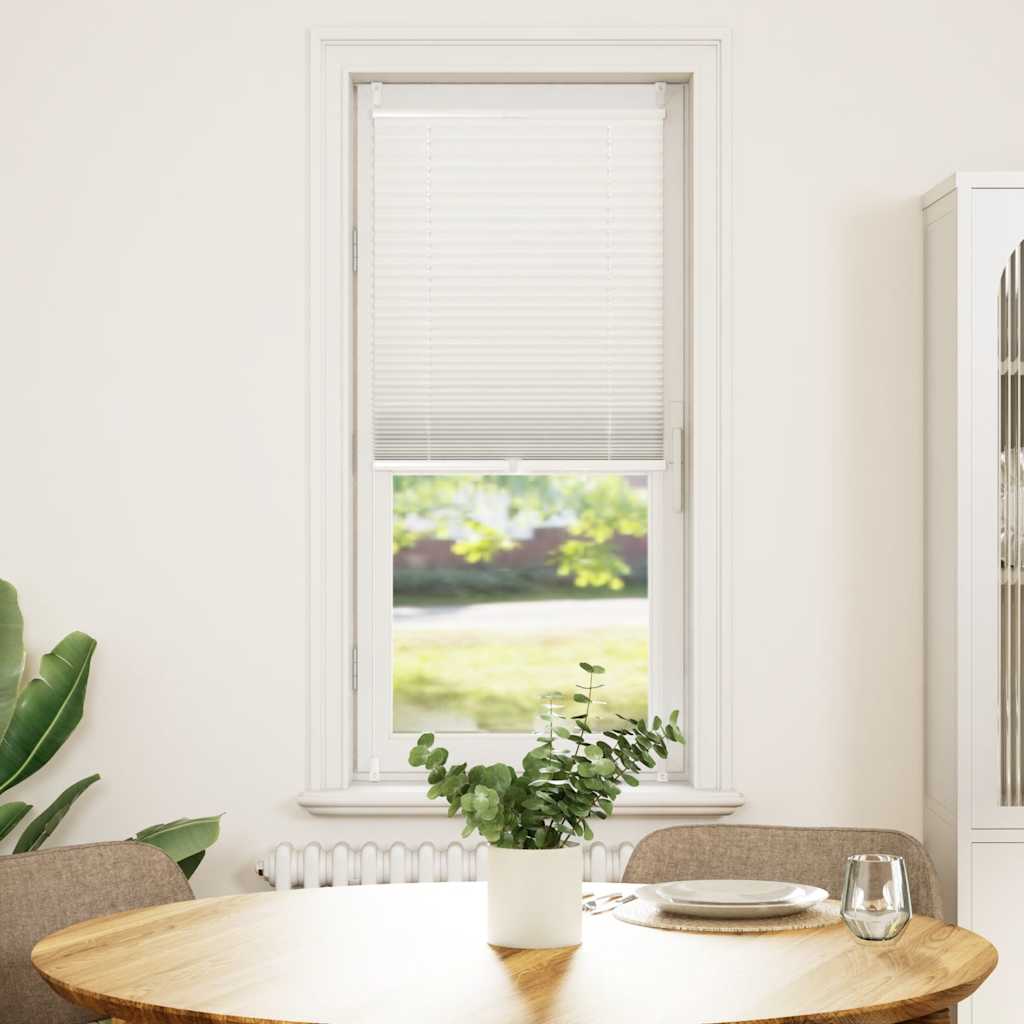Plisserede blinde 50x125 cm hvid