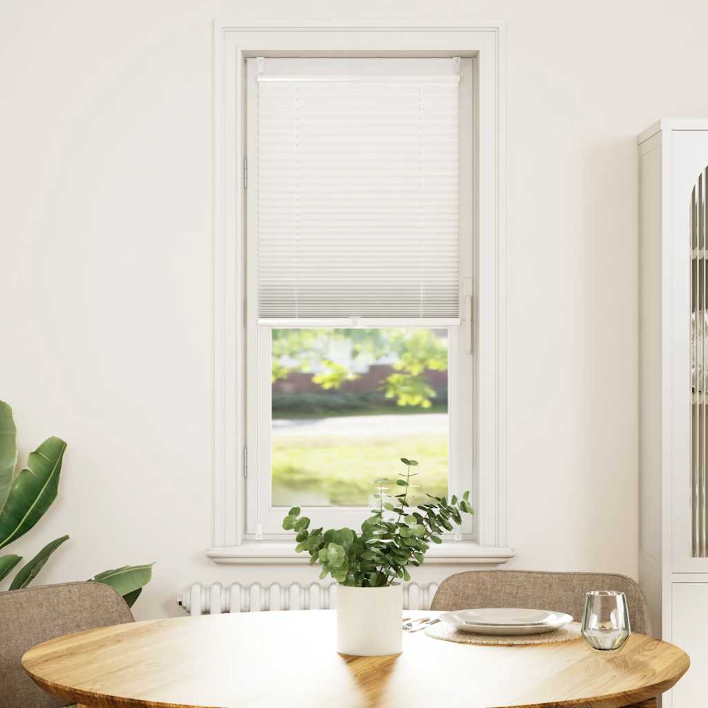 Plisserede blinde 50x150 cm hvid