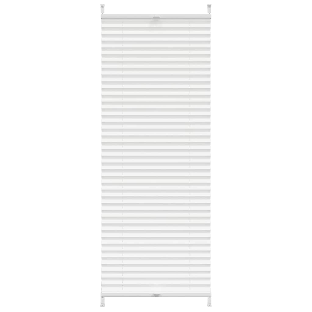 Plisserede blinde 60x100 cm hvid