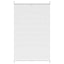 Plisserede blinde 70x125 cm hvid