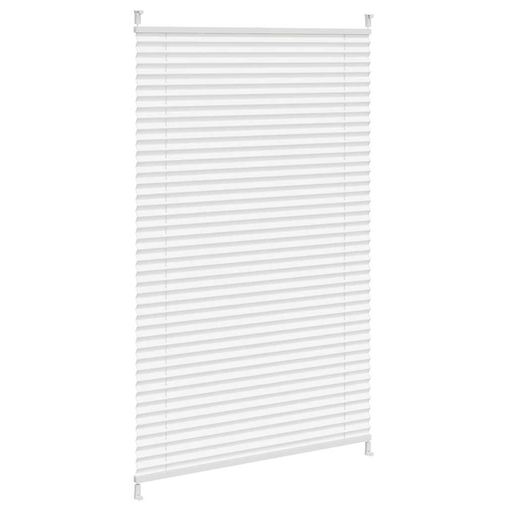 Plisserede blinde 70x125 cm hvid