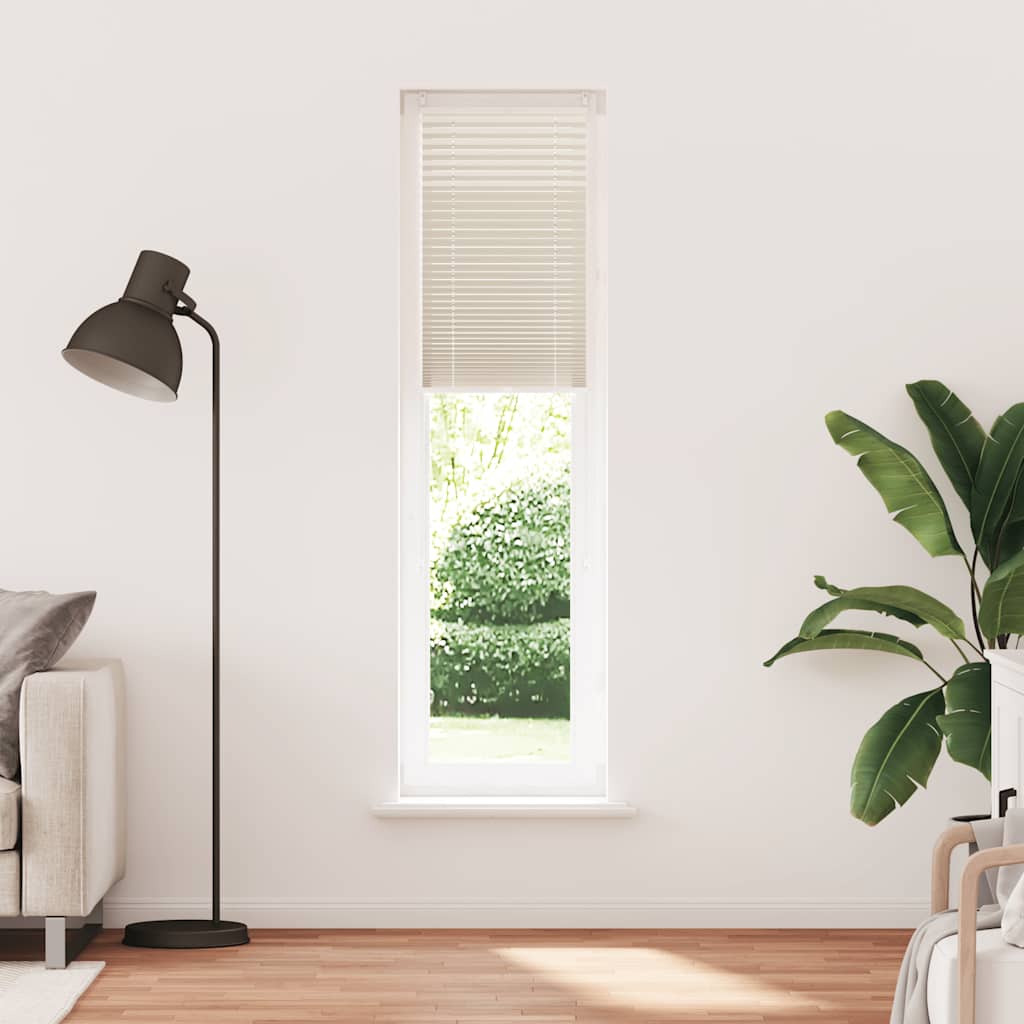 Plisseret blind 40x200 cm creme