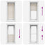 Plisseret blind 50x100 cm creme
