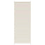 Plisseret blind 70x200 cm creme