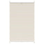 Plisseret blind 80x125 cm creme