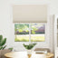 Plisseret blind 110x125 cm creme