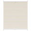 Plisseret blind 110x150 cm creme