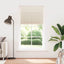 Plisseret blind 110x200 cm creme