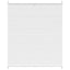 Plisseret blind 110x150 cm hvid