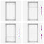 Plisseret blind 110x200 cm hvid
