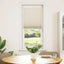 Plisseret blind 40x100 cm creme