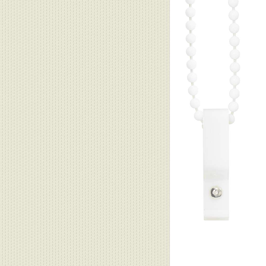 rullegardin mørklægning 44,4x100 cm stofbredde 40 cm off-white