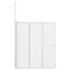 Brusevæg 70x120x137 cm L-formet 4 paneler foldbar