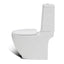 Toilet- og bidetsæt keramik hvid