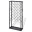 vinreol til 28 flasker metal