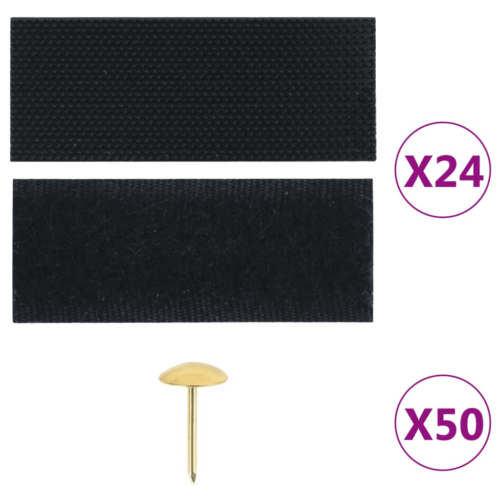 dørgardin insektnet magnetisk 2 stk. 210 x 100 cm sort