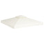 baldakin til pavillon 3x3 m 310 g/m² cremehvid