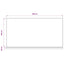 udskiftningsdug til markise 600x300 cm polyester cremefarvet