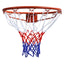 basketballkurvesæt med ring og net 45 cm orange