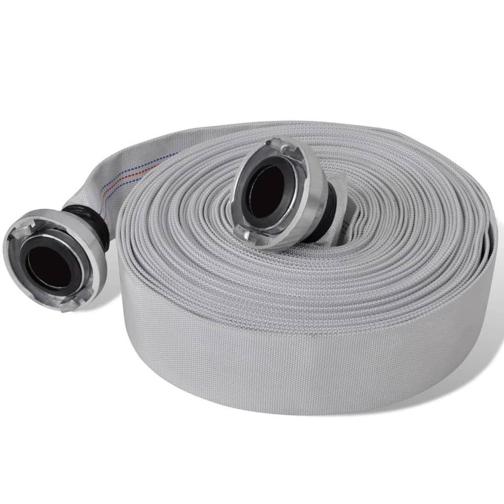 brandslange flad 20 m med C-Storz koblinger 2 tommer billede