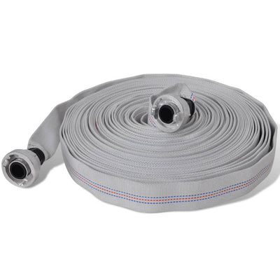 brandslange flad 30 m med D-Storz koblinger 1 tomme