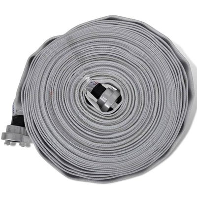 brandslange flad 30 m med D-Storz koblinger 1 tomme