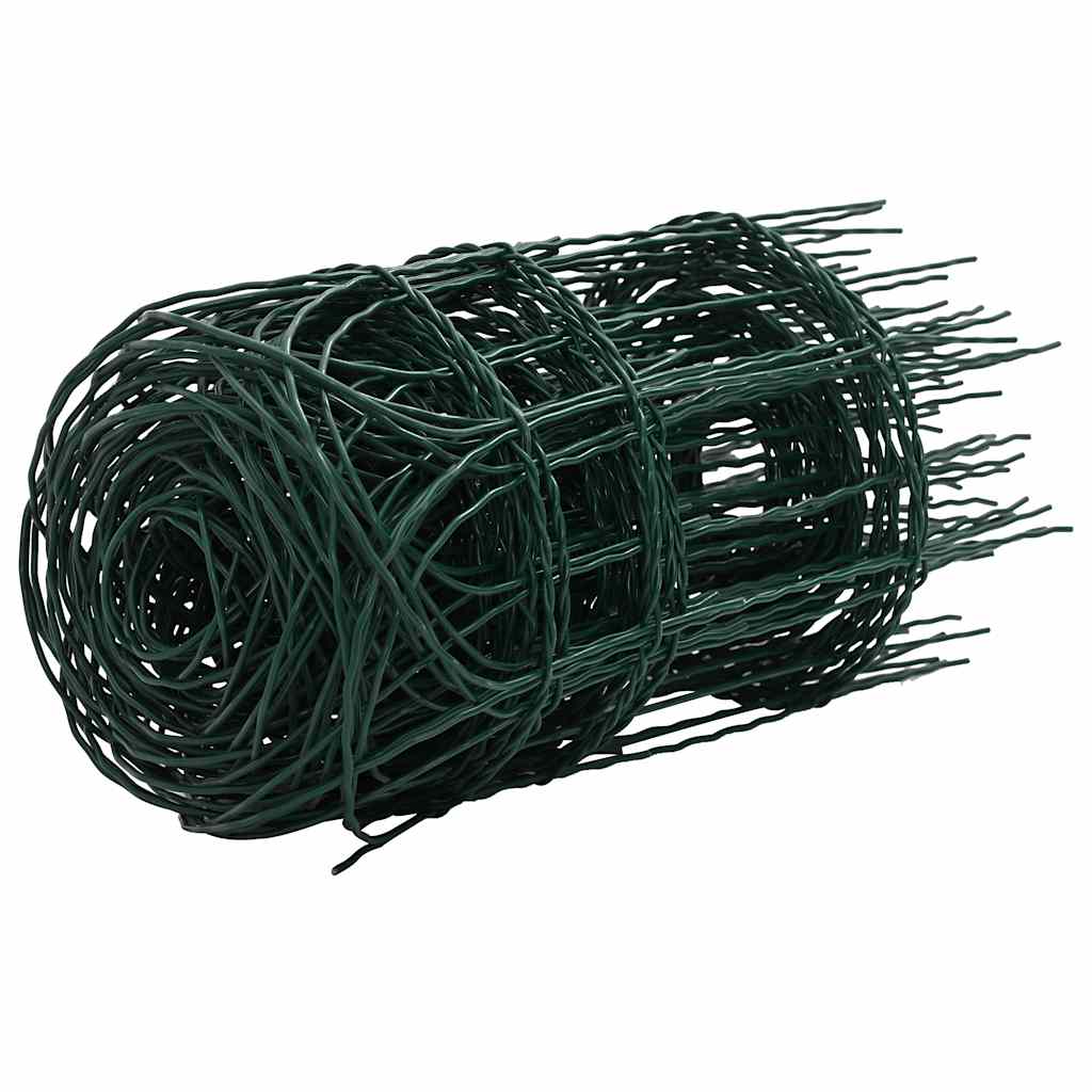 bedafgrænsning pulverlakeret jern 25 x 0,4 m