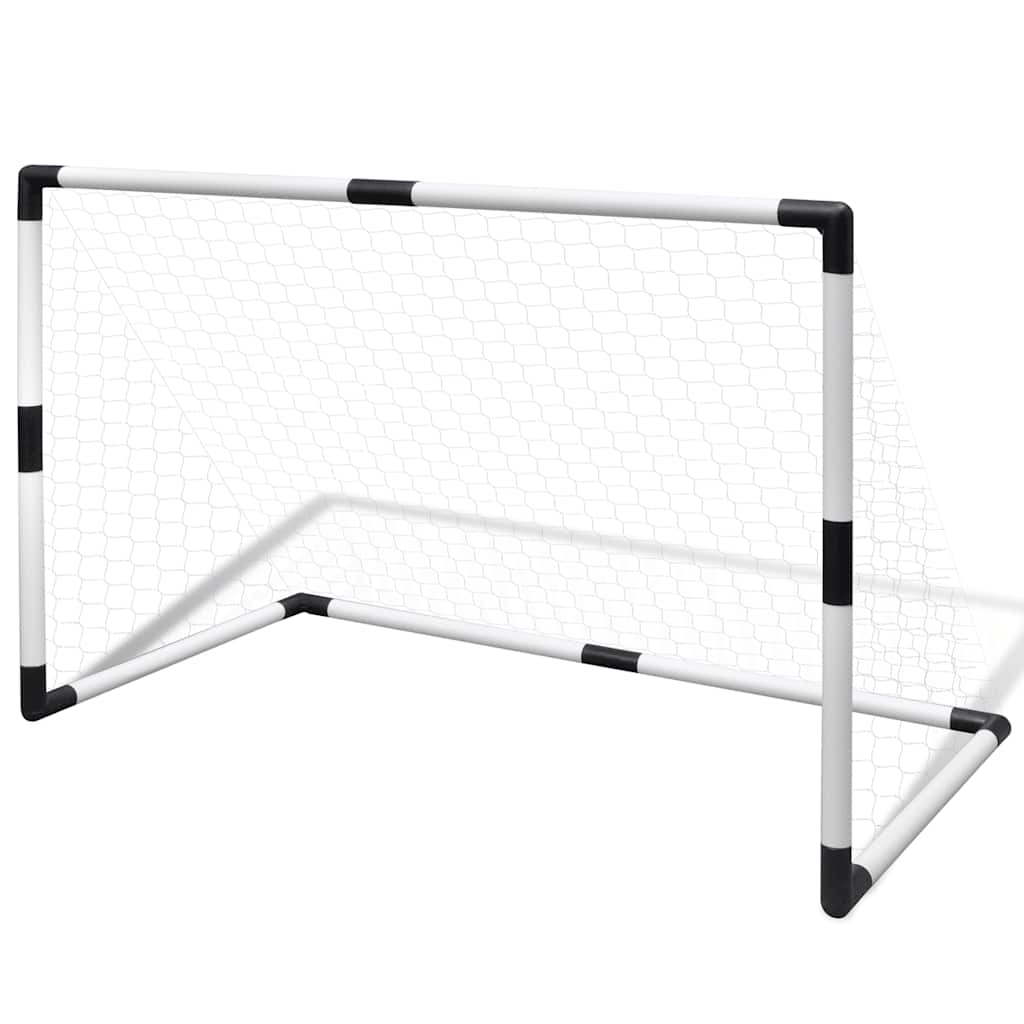 Mini-fodboldmål 2 stk. 91,5x48x61 cm til børn