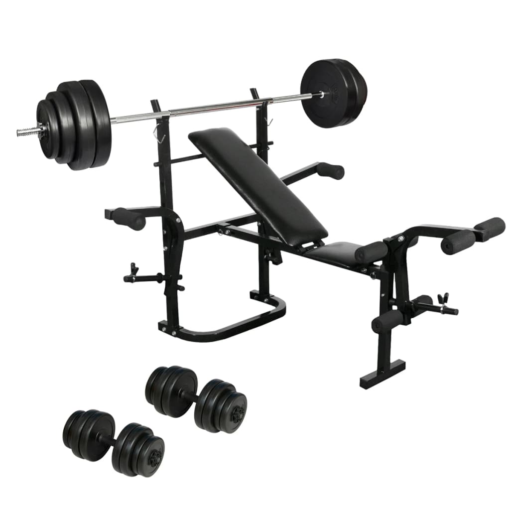 foldbar træningssæt home gym billede