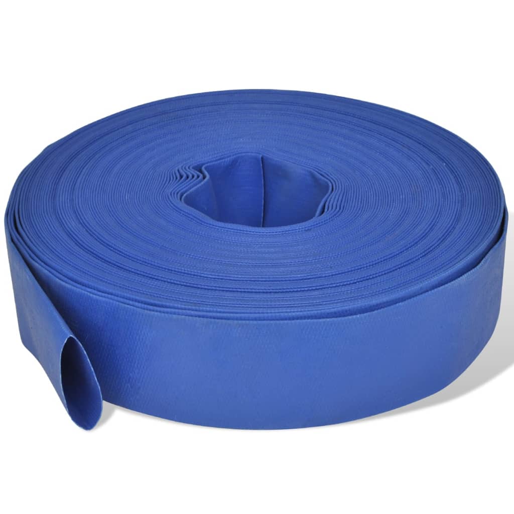 flad slange 50 m 2" PVC til transport af vand billede