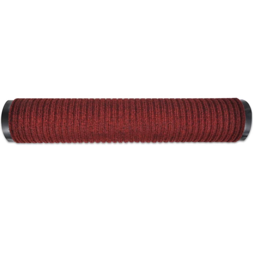 dørmåtte rød 120 x 180 cm PVC