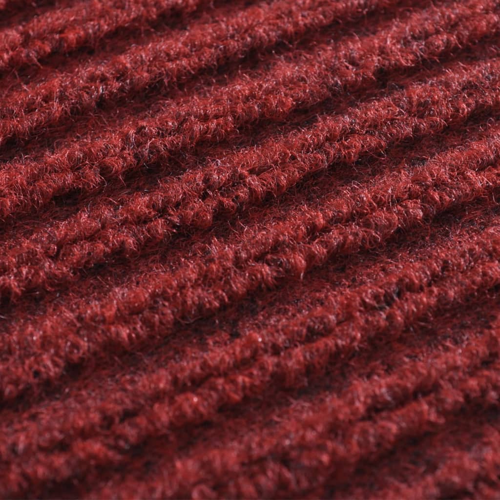dørmåtte rød 120 x 180 cm PVC