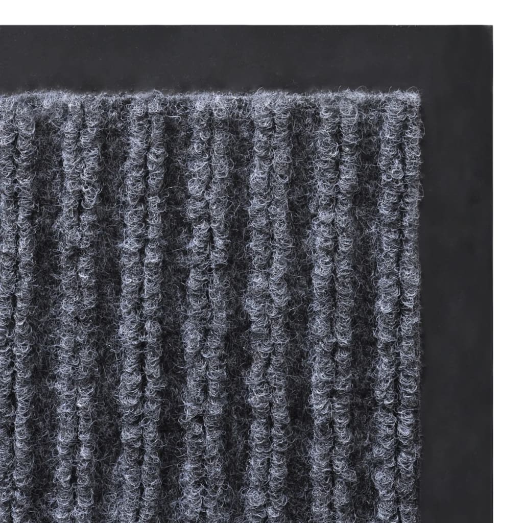 dørmåtte grå 90 x 120 cm PVC