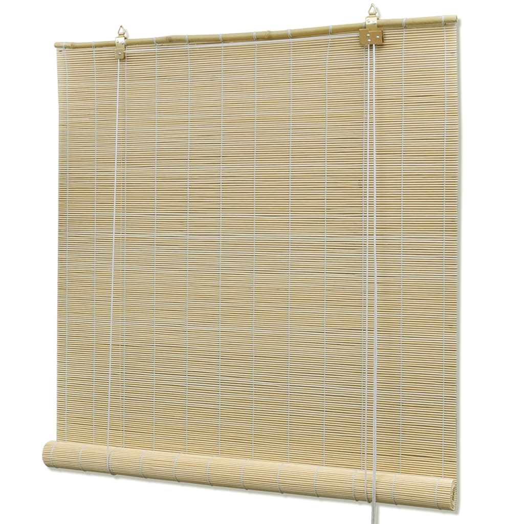 rullegardin 120x220 cm naturlig bambus