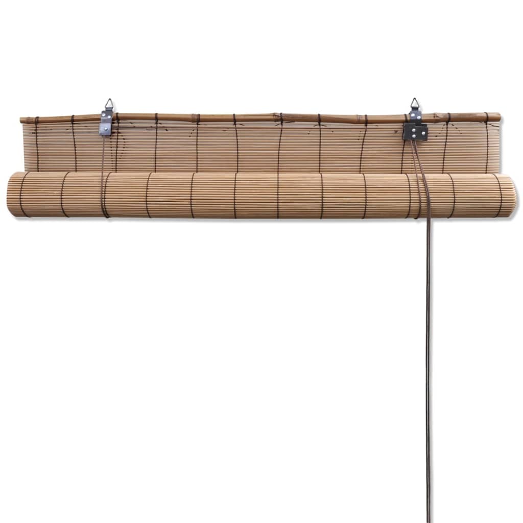 rullegardiner 100x160 cm bambus brun