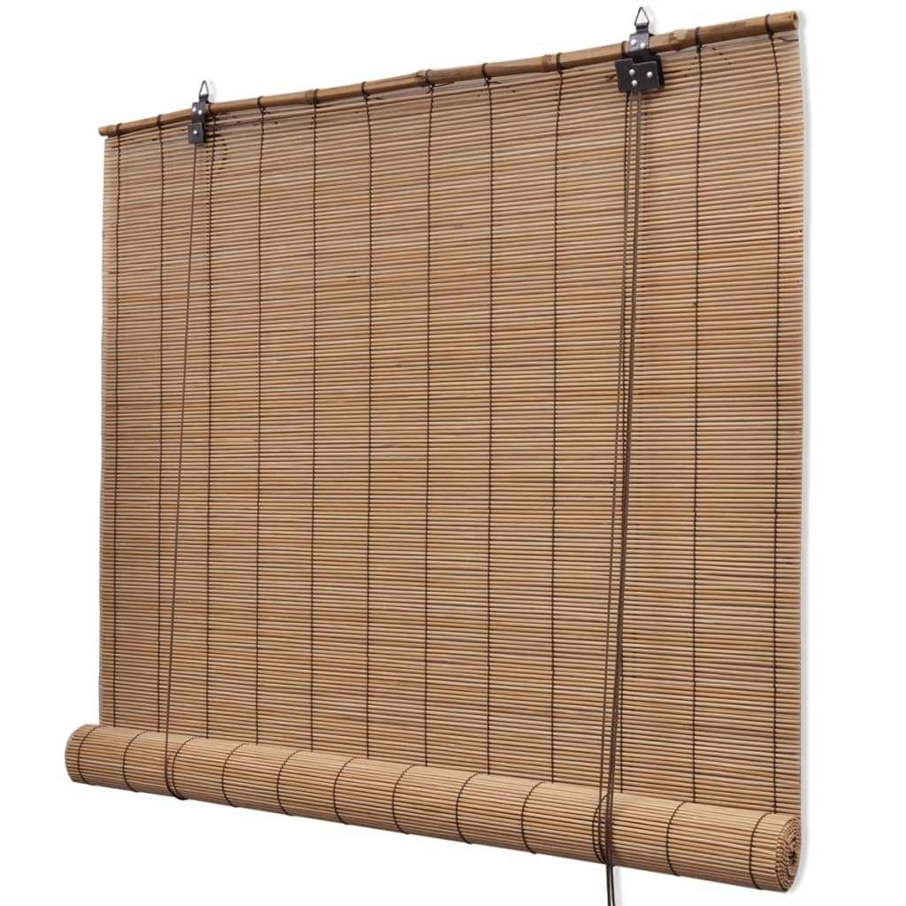rullegardiner 120x160 cm bambus brun