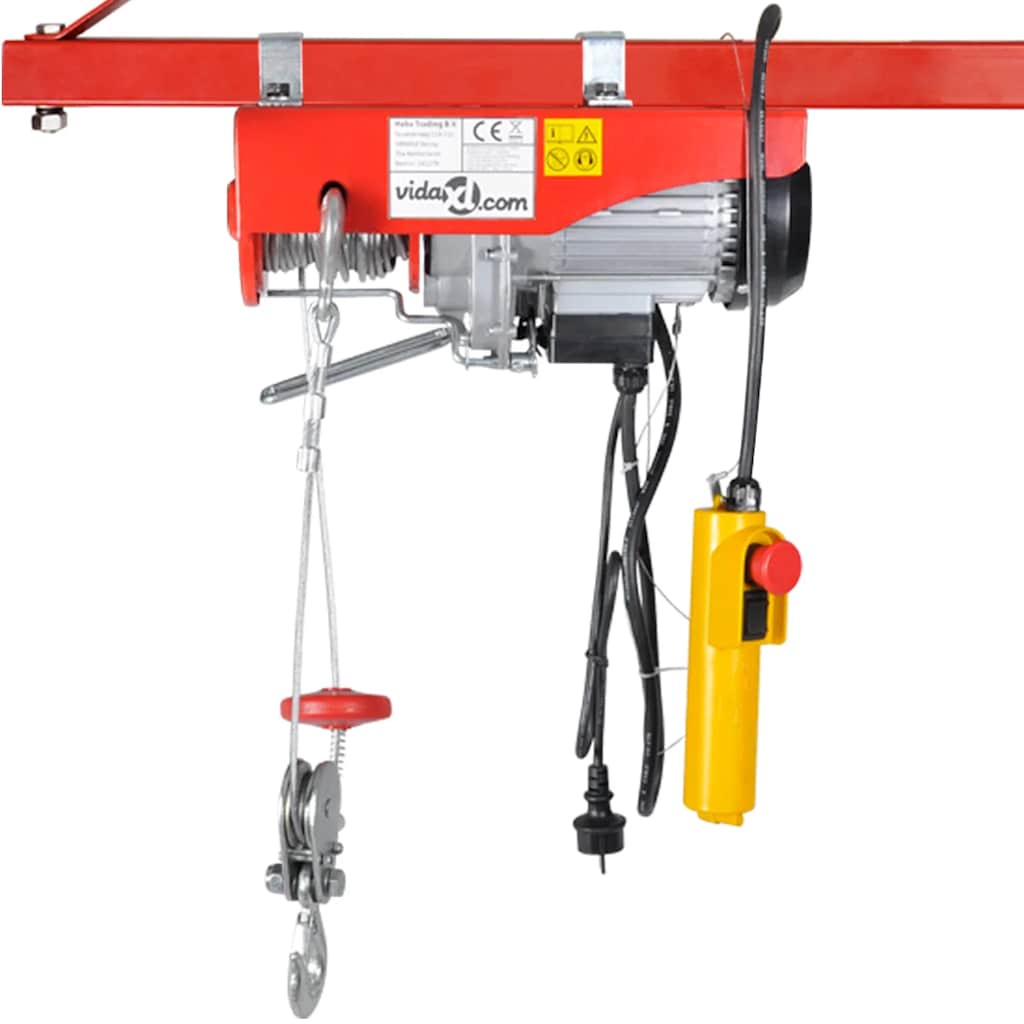 elektrisk hejseværk 500 W 100/200 kg
