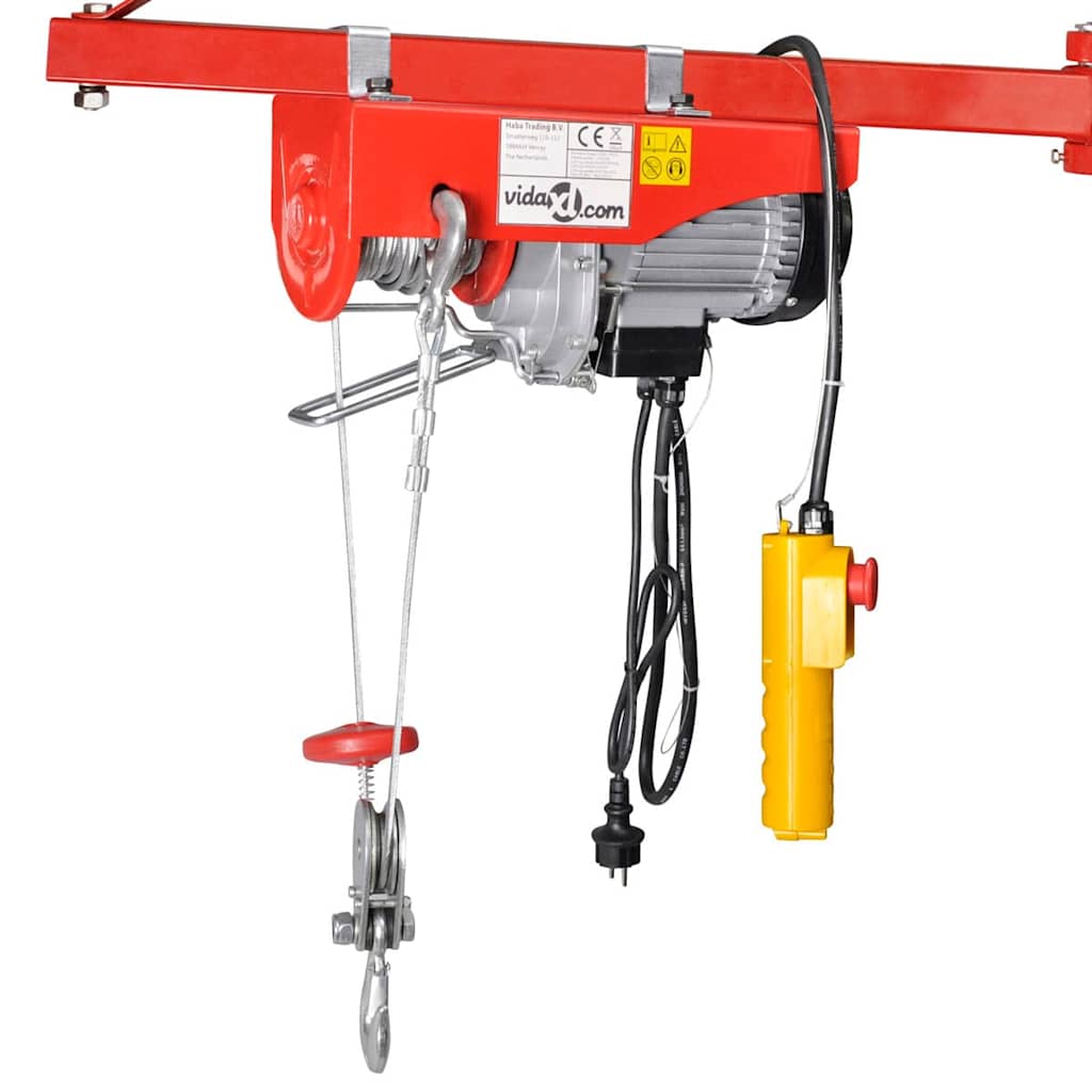 elektrisk hejseværk 1000 W 300/600 kg