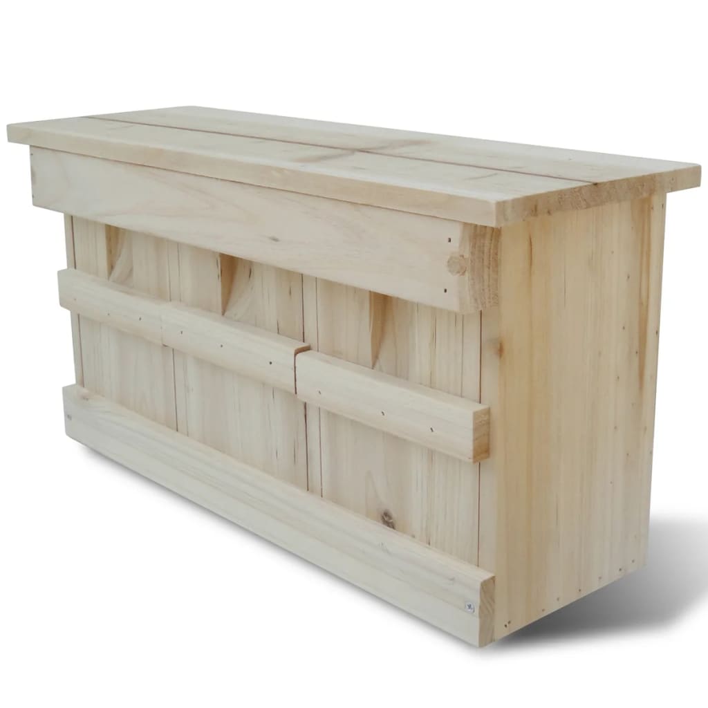 redekasse til spurve 44 x 15,5 x 21,5 cm billede