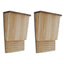 flagermuskasse 2 stk. 22 x 12 x 34 cm